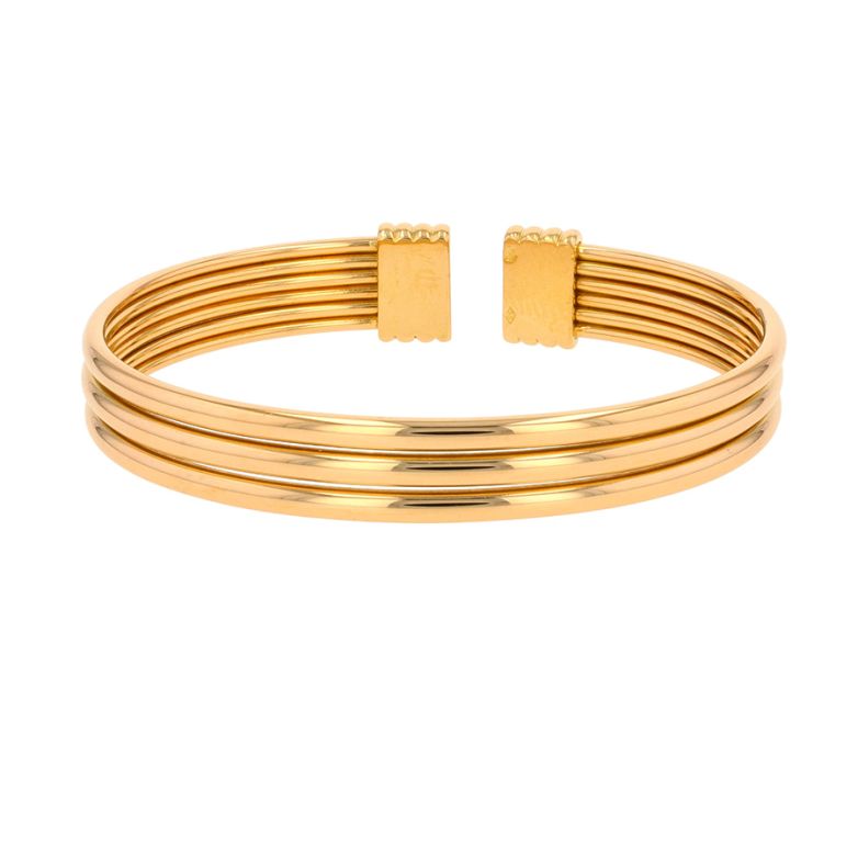 Acheter Bracelet jonc ovale or jaune 26.17g Comme neuf - 4400,00 € Bracelet jonc ovale or jaune 26.17g Comme neuf - reconditionné disponible sur Gemme Les Bijoux